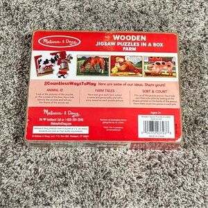 Melissa & Doug Farm Jigsaw Puzzles - Set of 4